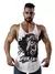 Kit 02 Regata Masculina Cavada Musculação
