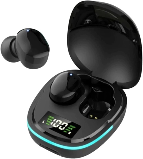 Imagem do Fone Ouvido Sem Fio Bluetooth It Blue Le-2432 Painel Digital Confortável IOS Android Multi Dispositivos Bateria Games Músicas