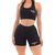 kit 3 Conjuntos Top e Shorts Feminino Los Angeles - J-Alves Fitzone