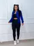 Imagem do Conjunto 3 Peças Kit Fitness Jaqueta Bomber + Top + Calça