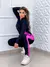 Imagem do Kit 3 Peças Inverno Conjunto Fitness Jaqueta + Top + Calça