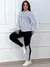 Conjunto 3 Peças Kit Fitness Jaqueta Bomber + Top + Calça