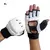 luvas de treinamento de boxe profissional metade do dedo, almofada de couro - loja online