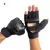 luvas de treinamento de boxe profissional metade do dedo, almofada de couro na internet