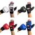 luvas de treinamento de boxe profissional metade do dedo, almofada de couro - loja online
