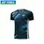 Conjunto de camisa e short masculino respirável de secagem rápida na internet