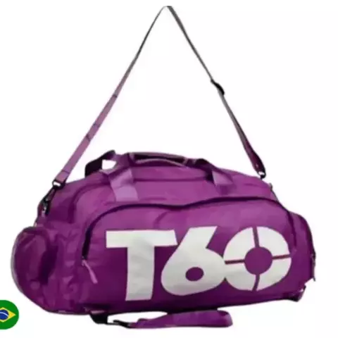 Bolsa Mala T60 para viagem, academia, mochila esportiva fitness unissex - loja online