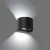Artefacto pared LEDs Integrados 2x 3W BLC Bidir. m-esf "NEGRO" (LK) - comprar online