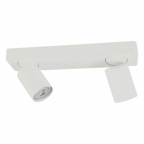Aplique de techo 2xGU10 rectg 90x320 movil "BLANCO" (LK) - comprar online