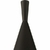 Artefacto colgar 1xE27 Omorfia "NEGRO" (LK) - comprar online
