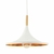 Artefacto colgar 1xE27 Beat Wide "BLANCO MATE" (LK) - comprar online