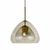 Artefacto colgar 1xE27 Sophie doble vidrio "DORADO TRANSPARENTE" (LK) - comprar online