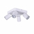 Aplique de techo 4xGU10 cuad L210 movil "BLANCO" (LK) - comprar online