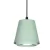 COLGANTE 1 LUZ GU10 COLOR VERDE AGUA C/ESFERA INTERNA Y CABLE LINEA CAPELLO (DB) - comprar online