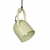 COLGANTE 1 LUZ E27 CABEZAL Y HORQUILLA BEIGE LINEA VULLET (DB) - comprar online