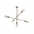 Artefacto colgar 4xE27 Chryso "DORADO" (LK) - comprar online