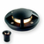 Artefacto Redondo P/Piso 1xGU10 Embutido Exterior "Negro" (CI) - comprar online