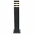 Artefacto de jardin p/piso 1xE27 columna 0,60M "NEGRO" (LK) - comprar online