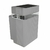 Aplique Unidireccional de pared 1xGU10 rectg 160x105 "GRIS" (LK) - comprar online