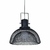 Artefacto colgar 1xE27 Circe "NEGRO MATE" (LK) - comprar online