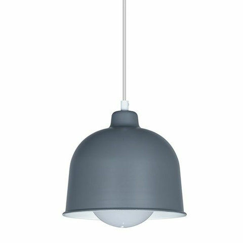 Artefacto colgar 1xE27 Fyllo "GRIS MATE" (LK) - comprar online