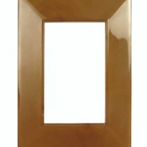 Tapa Llave De Luz Línea Luminic Block Kalop Caramelo - comprar online