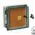 Gabinete Plastico de Exterior c/Cerradura-Pta.Cristal y Fondo Chapa de Superficie ROKER PRG356/1 - comprar online