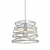 Artefacto colgar 1xE27 Persa metal "BLANCO BRILLANTE" (LK) - comprar online