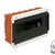 Caja Plastica de Interior con Riel DIN de Embutir con Tapa PR412 ROKER (12 MODULOS) - comprar online
