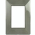 Tapa Llave De Luz Línea Luminic Block Kalop Gris - comprar online