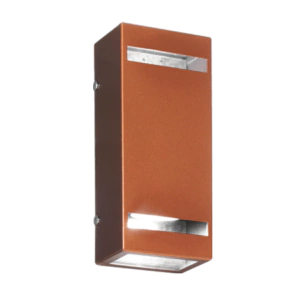 APLIQUE RECTO BIDIRECCIONAL DOBLE EFECTO P/2 DICRO GU10 COLOR COBRE (IR) - comprar online
