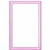 Tapa Llave De Luz Línea Zen Colors Kalop Blanco/Rosa - comprar online