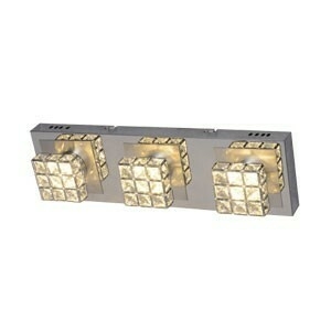 Aplique Led Integrado 3 x 4,2W. 3000K Niquel Mate "Sara I" (CI) - comprar online