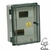Gabinete Plastico de Exterior IP65c/Cerradura-Pta.Cristal-Riel DIN de Superficie ROKER PRD551/1 (16 MODULOS) - comprar online