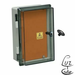 Gabinete Plastico de Exterior c/Cerradura-Pta.Cristal y Fondo Chapa de Superficie ROKER PRG351/1 - comprar online