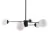 Artef colgar 6xE27 Vanko NEG (LK) - comprar online