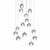 Artefacto colgar 14xG9 Plut XIV "TRANSPARENTE" (LK) - comprar online