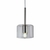 Artefacto colgar 1xE27 Bios Fat "TRANSPARENTE" (LK) - comprar online