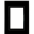 Tapa Llave Luz Línea Zen Basic Kalop Negra - comprar online