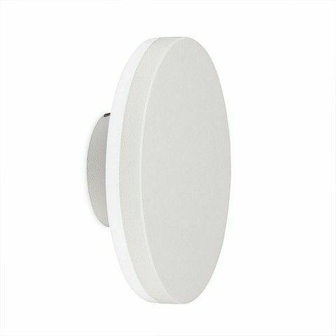 Artefacto pared LEDs Integrado 1x 12W BLC Skote "BLANCO" (LK) - comprar online