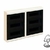 Caja Plastica de Interior con Riel DIN de Superficie IP40 ROKER ZM596 (96 MODULOS) - comprar online