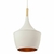 Artefacto colgar 1xE27 Beat Fat "BLANCO MATE" (LK) - comprar online