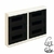 Caja Plastica de Interior con Riel DIN de Superficie IP40 ROKER ZM572 (72 MODULOS) - comprar online