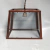 FAROL CUADRADO COLGANTE INTERIOR/EXTERIOR P/E27 COLOR COBRE (IR) - comprar online