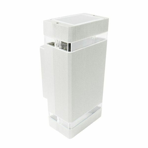 Aplique Bidireccional de pared 2xGU10 rectg 230x105 "BLANCO" (LK) - comprar online