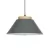 COLGANTE CONICO 1 LUZ E27 CON MADERA COLOR GRIS LINEA CONICO 132 (DB) - comprar online