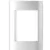 Tapa Llave De Luz Línea Civil Kalop Blanco Nórdico - comprar online