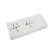 Tomacorriente 2 Tomas Sin Cable Kalop Blanca - comprar online