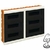 Caja Plastica de Interior con Riel DIN de Embutir IP40 ROKER ZM796 (96 MODULOS) - comprar online