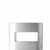 Tapa Llave De Luz Mignon Línea Civil Kalop Gris Titanio - comprar online